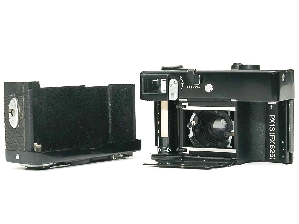 Rollei 35 (黒) Germany 製 40/3.5 Carl Zeiss Tessar (沈銅式) 334gの画像
