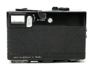 Rollei 35 (黒) Germany 製 40/3.5 Carl Zeiss Tessar (沈銅式) 334gの画像