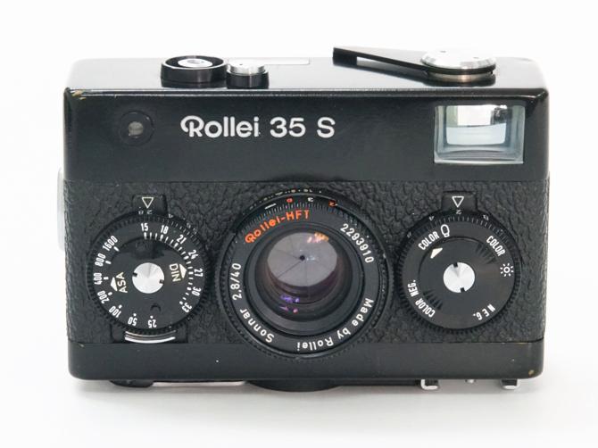 Rollei 35 S (黒) Singapore 製 40/2.8 Sonnar HFT (沈銅式)の画像