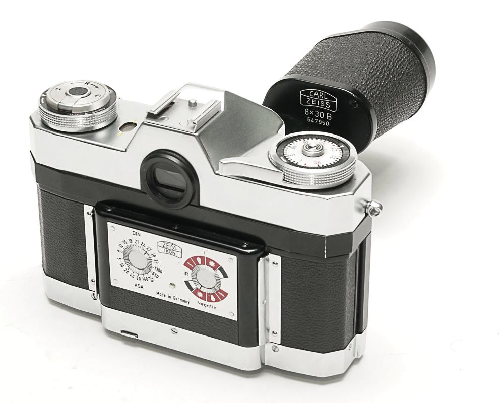 Contaflex 50mm F2.8 Tessar  Synchro-Compur M.X.V.レンズシャッター　　セレンメーター内蔵(作動不)の画像