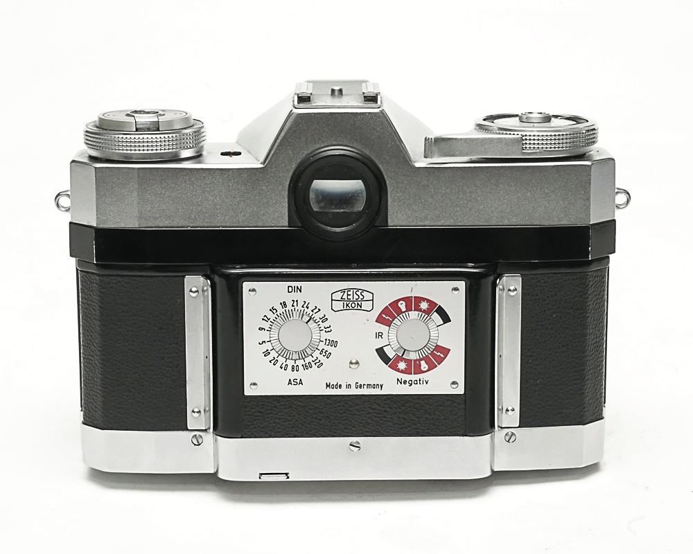 Contaflex 50mm F2.8 Tessar  Synchro-Compur M.X.V.レンズシャッター　　セレンメーター内蔵(作動不)の画像
