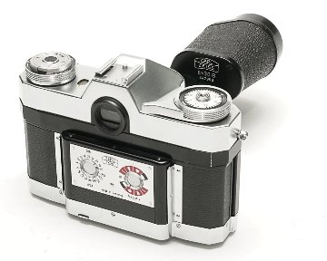 Contaflex 50mm F2.8 Tessar  Synchro-Compur M.X.V.レンズシャッター　　セレンメーター内蔵(作動不)の画像