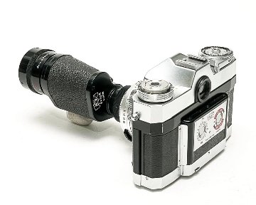 Contaflex 50mm F2.8 Tessar  Synchro-Compur M.X.V.レンズシャッター　　セレンメーター内蔵(作動不)の画像