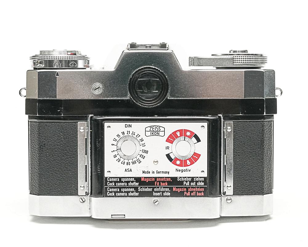 Contaflex 50mm F2.8 Tessar  Synchro-Compur M.X.V.レンズシャッター　　セレンメーター内蔵(作動良好)の画像