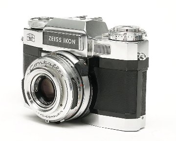 Contaflex 50mm F2.8 Tessar  Synchro-Compur M.X.V.レンズシャッター　　セレンメーター内蔵(作動良好)の画像