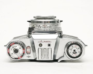 Contaflex 50mm F2.8 Tessar  Synchro-Compur M.X.V.レンズシャッター　　セレンメーター内蔵(作動良好)の画像