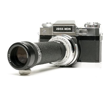 Contaflex 50mm F2.8 Tessar  Synchro-Compur M.X.V.レンズシャッター　　セレンメーター内蔵(作動良好)の画像