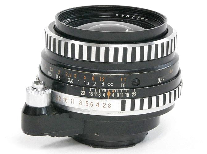 35/2.8 Flektogon  エキザクターマウント  (Carl Zeiss Jena) Germany 　自動絞りと実絞り切り替え有り  前後キャップ付 90%の画像