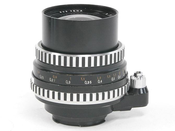35/2.8 Flektogon  エキザクターマウント  (Carl Zeiss Jena) Germany 　自動絞りと実絞り切り替え有り  前後キャップ付 90%の画像