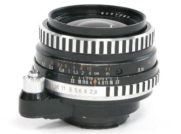 35/2.8 Flektogon  エキザクターマウント  (Carl Zeiss Jena) Germany 　自動絞りと実絞り切り替え有り  前後キャップ付 90%の画像