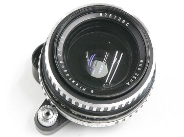 35/2.8 Flektogon  エキザクターマウント  (Carl Zeiss Jena) Germany 　自動絞りと実絞り切り替え有り  前後キャップ付 90%の画像