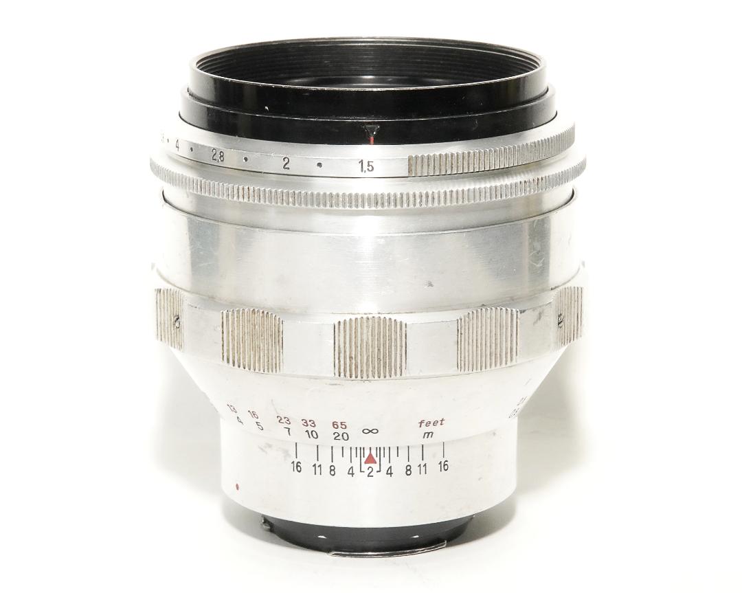 75/1.5 Biotar (Carl Zeiss Jena Germany)  80% 、 Exakta マウント　後期型(最短距離.80cm)の画像