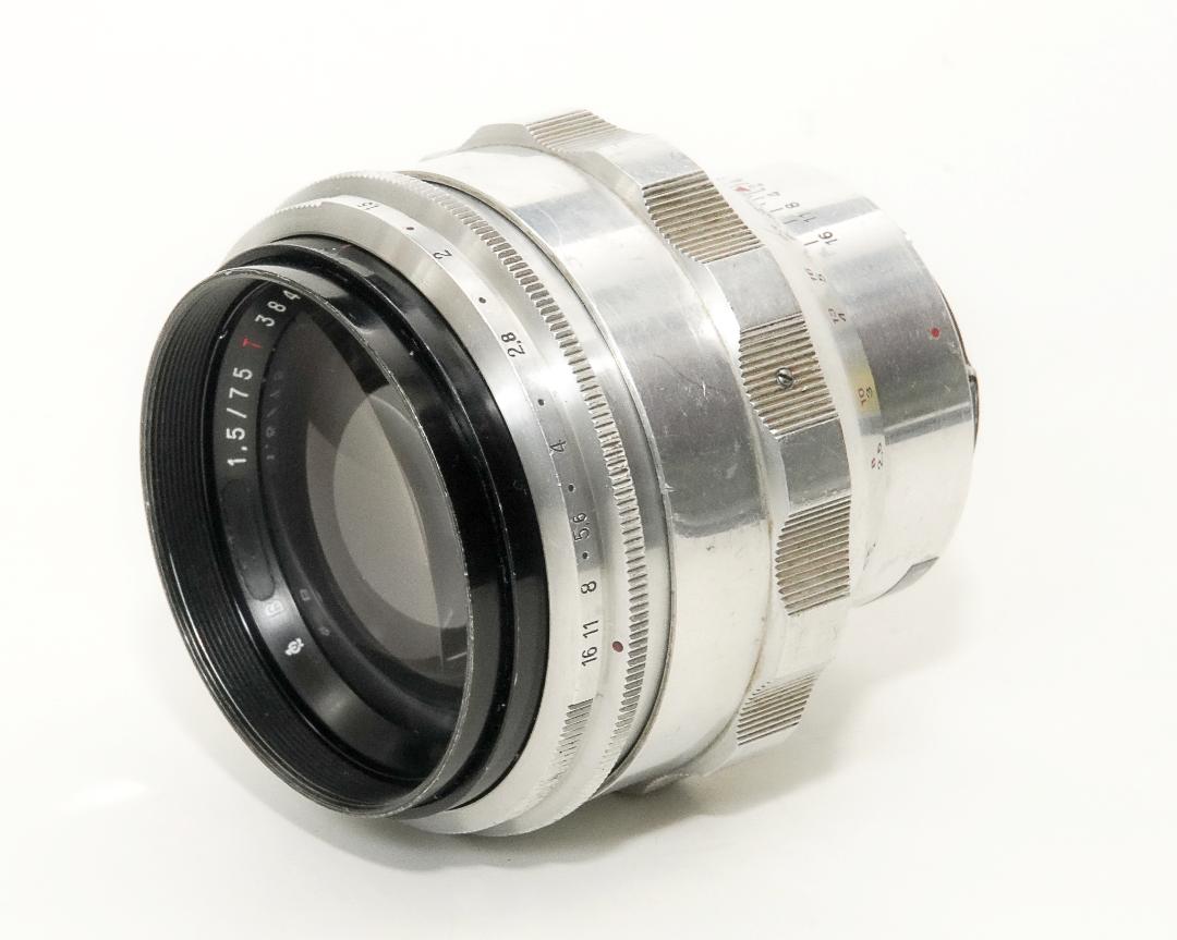 75/1.5 Biotar (Carl Zeiss Jena Germany)  80% 、 Exakta マウント　後期型(最短距離.80cm)の画像