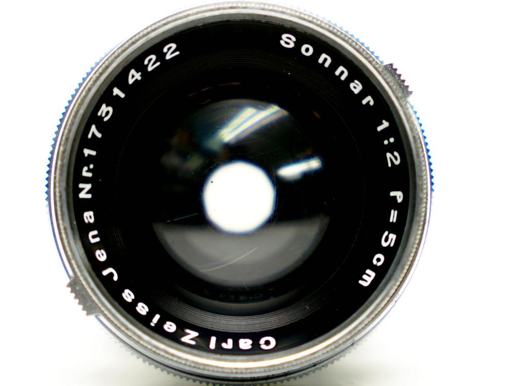 Contax ⅢA 50/2 Sonnar (Carl-Zeiss Jena) 距離計連動 セレンメ−タ−内蔵、(不良) レンズ 80%　ボデー80%の画像