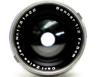 Contax ⅢA 50/2 Sonnar (Carl-Zeiss Jena) 距離計連動 セレンメ−タ−内蔵、(不良) レンズ 80%　ボデー80%の画像