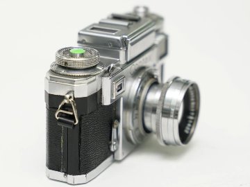 Contax ⅢA 50/2 Sonnar (Carl-Zeiss Jena) 距離計連動 セレンメ−タ−内蔵、(不良) レンズ 80%　ボデー80%の画像