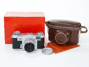 Contax ⅡA 50/1.5 Sonnar Tコーティング (Zeiss-Opton) 距離計連動  レンズ 95%以上　ボデー 90%以上の画像