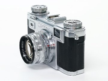 Contax ⅡA 50/1.5 Sonnar Tコーティング (Zeiss-Opton) 距離計連動  レンズ 95%以上　ボデー 90%以上の画像