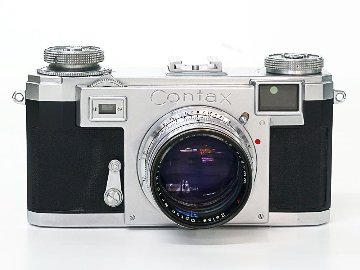 Contax ⅡA 50/1.5 Sonnar Tコーティング (Zeiss-Opton) 距離計連動  レンズ 95%以上　ボデー 90%以上の画像