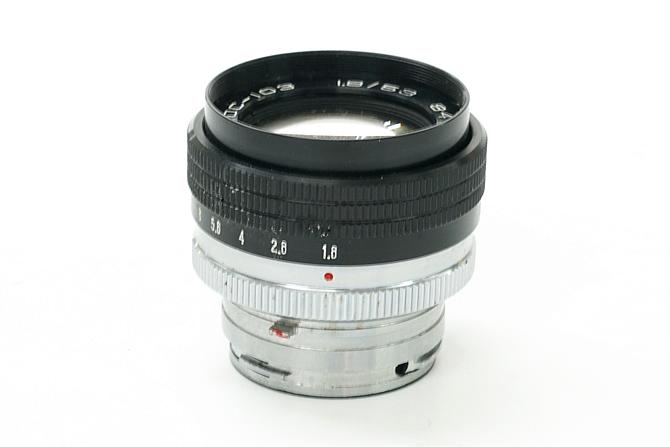 53mm/1.8 HELIOS-103  連動距離計、Contax & Kiev 用 90% 美品 の画像