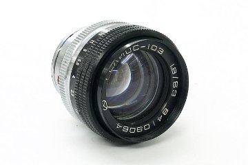 53mm/1.8 HELIOS-103  連動距離計、Contax & Kiev 用 90% 美品 の画像