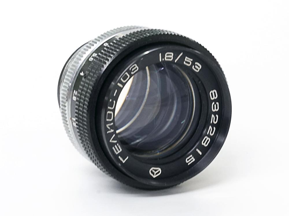 53mm/1.8 HELIOS-103  連動距離計、Contax & Kiev 用 98% 以上の美品 の画像