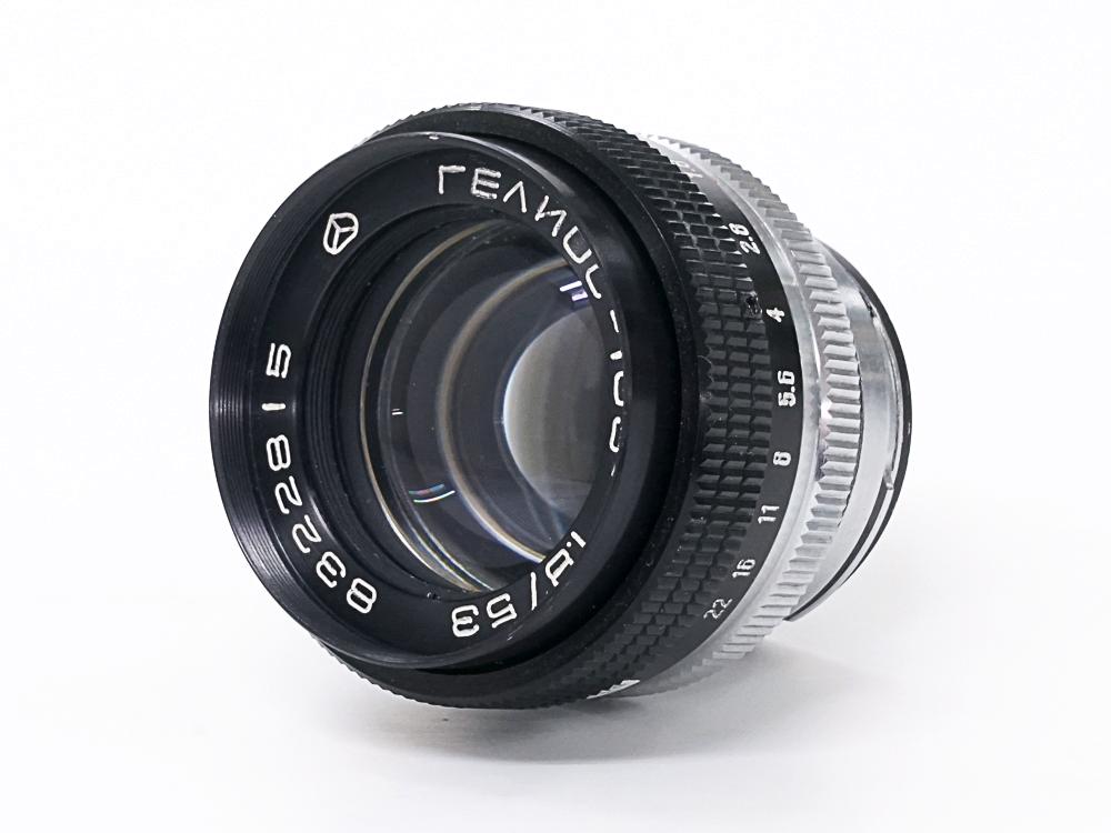 53mm/1.8 HELIOS-103  連動距離計、Contax & Kiev 用 98% 以上の美品 の画像