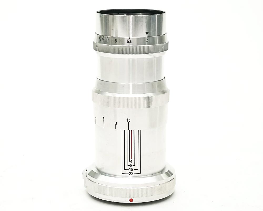 135mm F4 Sonnar　Carl Zeiss 　Contax 用、距離計連動、の画像