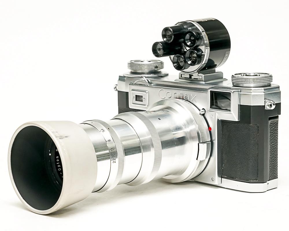 135mm F4 Sonnar　Carl Zeiss 　Contax 用、距離計連動、の画像