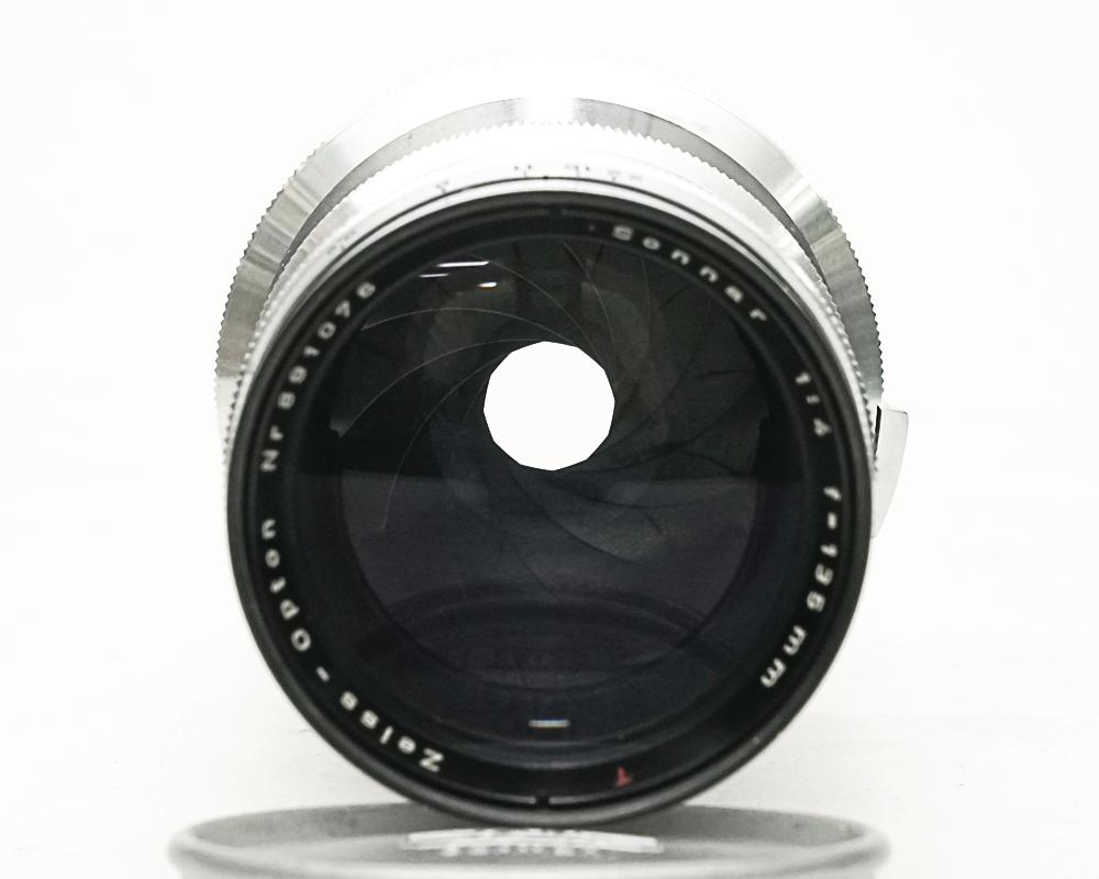 135mm F4 Sonnar　Carl Zeiss 　Contax 用、距離計連動、の画像