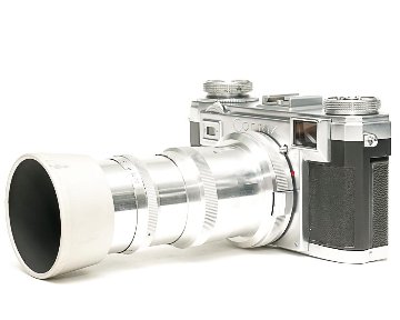 135mm F4 Sonnar　Carl Zeiss 　Contax 用、距離計連動、の画像