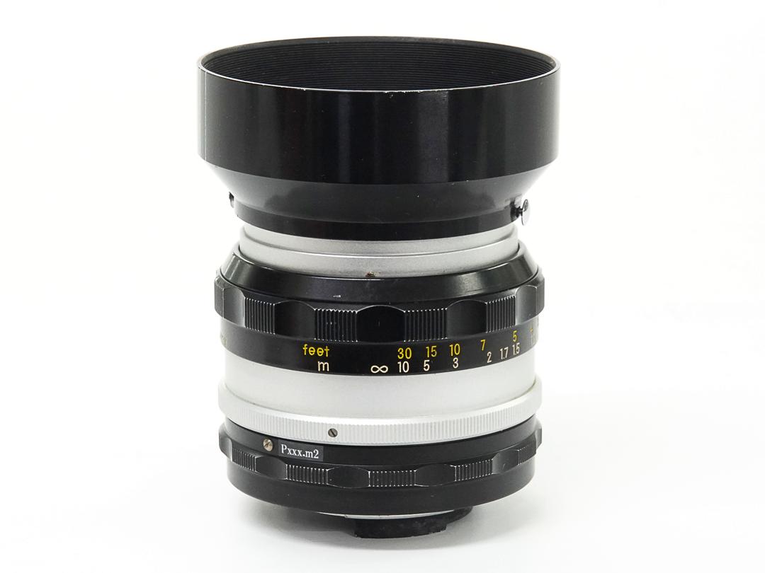 50mm f/1.4  NIKKOR - S Auto UVフィルター, 純正フード, 前後キャップ付の画像