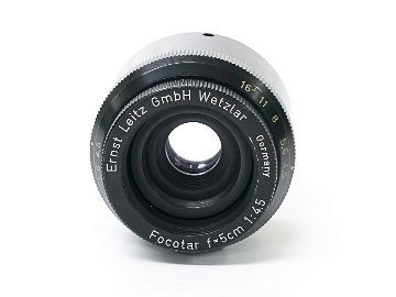 50/4.5 FOCOTAR 引き延ばし用レンズ Leitz Wetzlar Germany L#1366420* 78%の画像