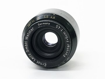 50/4.5 FOCOTAR 引き延ばし用レンズ Leitz Wetzlar Germany L#1366420* 78%の画像