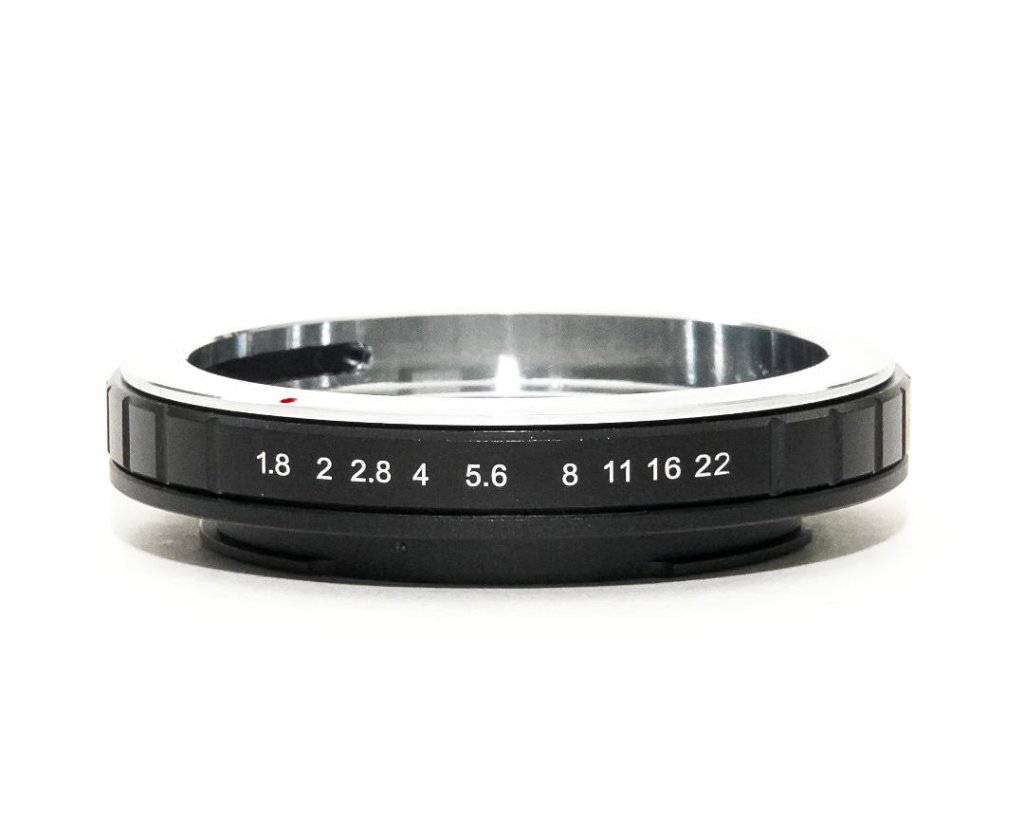 Deckel マウント-Nikon (Voigtlander Retina DKLのレンズを→Nikon一眼レフカメラへ) ∞ OK　の画像