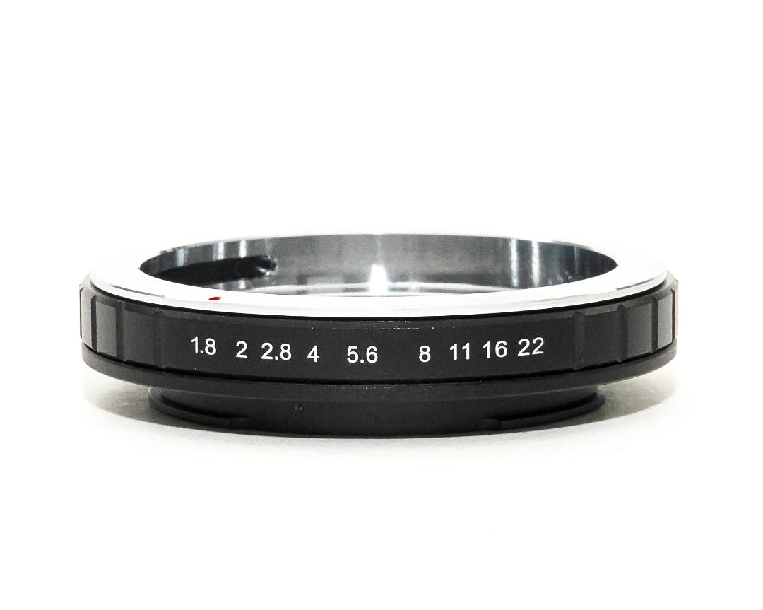Deckel マウント-Nikon (Voigtlander Retina DKLのレンズを→Nikon一眼レフカメラへ) ∞ OK　の画像