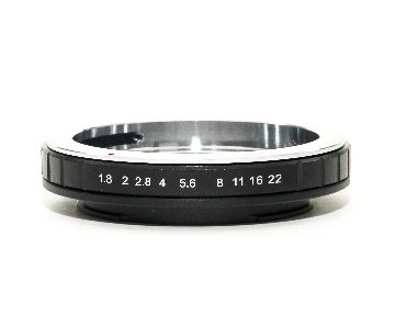 Deckel マウント-Nikon (Voigtlander Retina DKLのレンズを→Nikon一眼レフカメラへ) ∞ OK　の画像