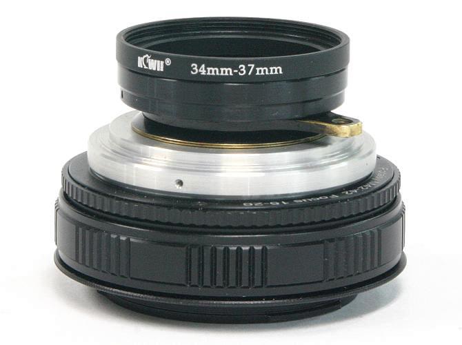 40/3.5 RUO KINO (BERLIN Germany) Sony E マウント 丸々の真円絞り ダブルヘリコイド 80%の画像