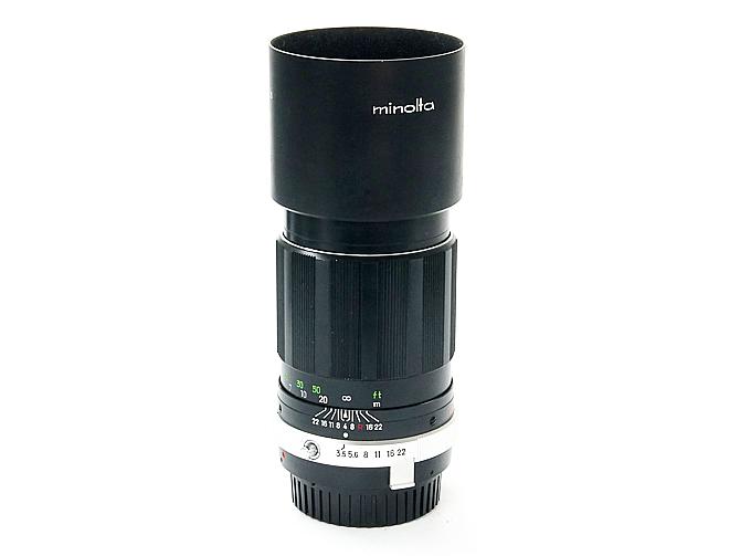 135/3.5 TELE ROKKOR - QD minolta オリジナルメタルフード付 　L#1133948 90%の画像