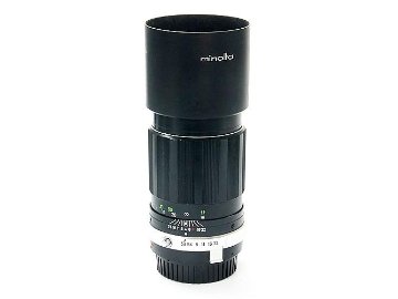 135/3.5 TELE ROKKOR - QD minolta オリジナルメタルフード付 　L#1133948 90%の画像