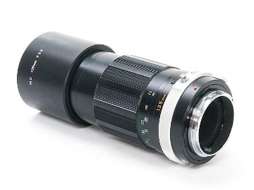 135/3.5 TELE ROKKOR - QD minolta オリジナルメタルフード付 　L#1133948 90%の画像