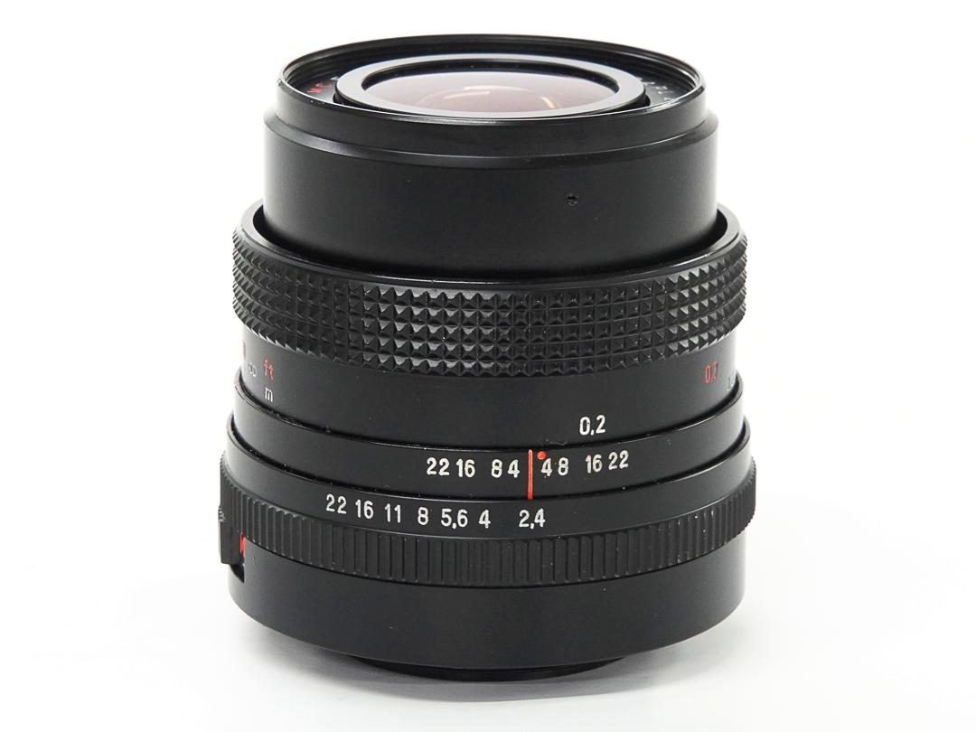 35/2.4 Flektogon MC (aus JENA DDR) M42マウント  手動絞り&自動絞り切り替えレバー有り 前後キヤップ付 L#44749の画像