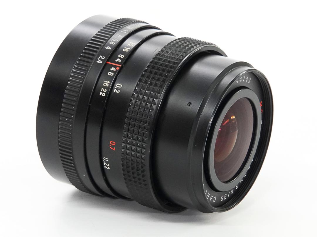 35/2.4 Flektogon MC (aus JENA DDR) M42マウント  手動絞り&自動絞り切り替えレバー有り 前後キヤップ付 L#44749の画像