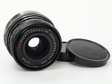 35/2.4 Flektogon MC (aus JENA DDR) M42マウント  手動絞り&自動絞り切り替えレバー有り 前後キヤップ付 L#44749の画像