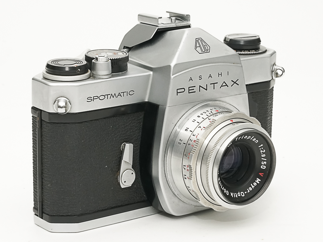 50/2.9 V Trioplan (Germany) Meyer-Optik Gorlitz M42マウント L#1766994 手動絞り、前後キャップ付 95%の画像