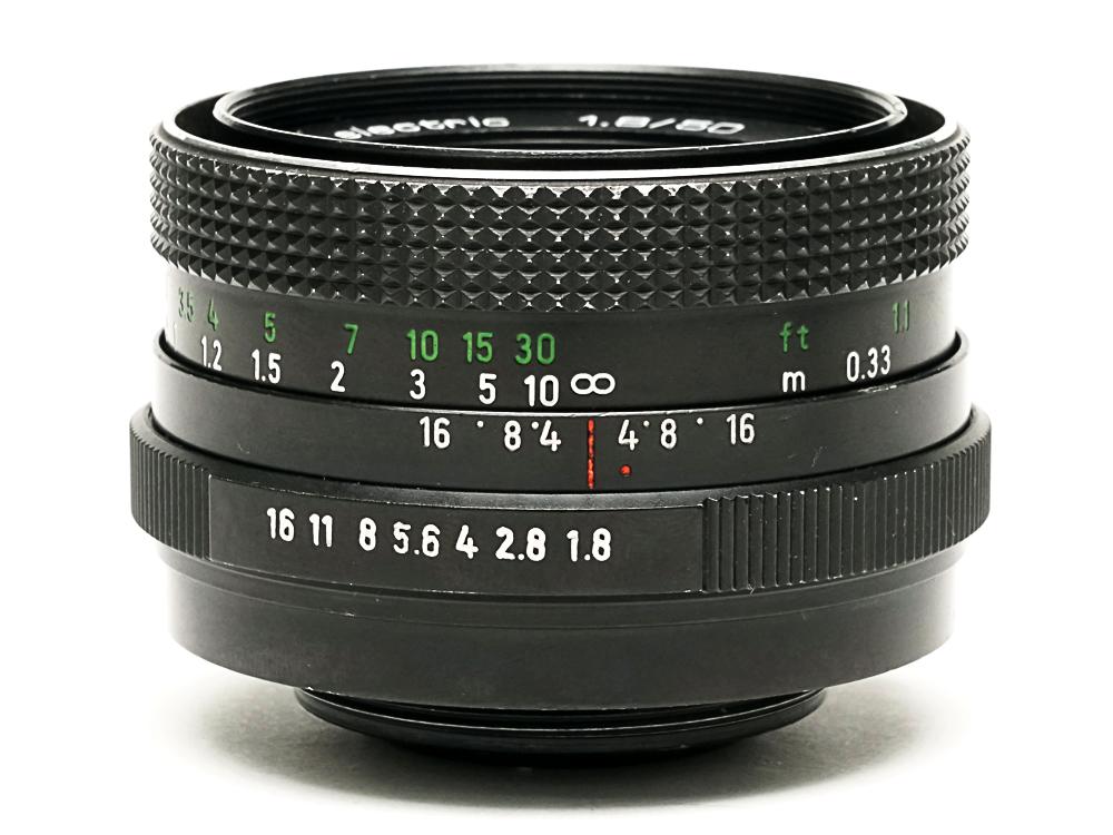 50/1.8 PENTACON AUTO MC electric (ペンタコン) (Carl Zeiss Jena) (Germany)  手動絞り&自動絞り切り替えレバー有りの画像