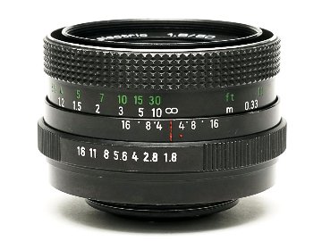 50/1.8 PENTACON AUTO MC electric (ペンタコン) (Carl Zeiss Jena) (Germany)  手動絞り&自動絞り切り替えレバー有りの画像