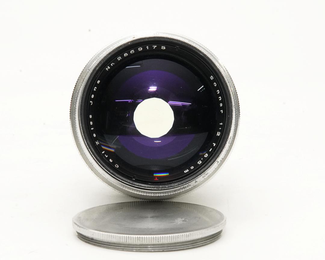 85/2 Sonnar L-39スクリュー  Carl Zeiss Jenaの画像