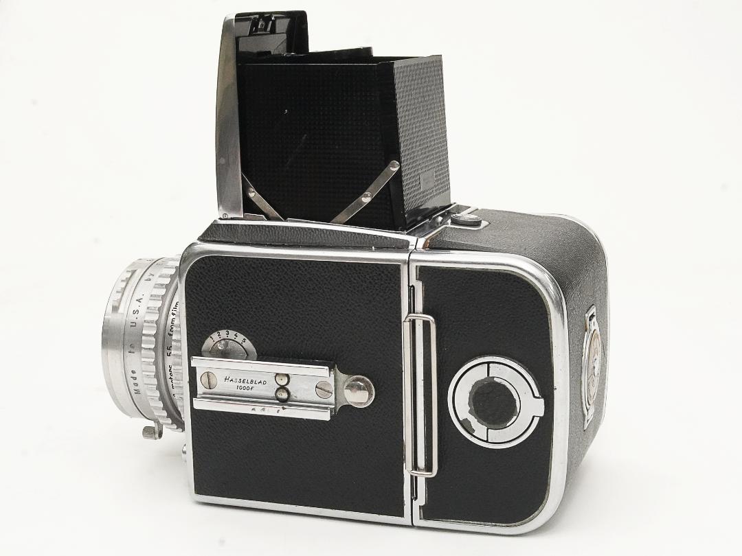 Hasselblad 1000F  80/2.8 Ektar 付 (Kodak) 6×6 12枚撮りマガジン  ウェストレベルファインダー付の画像