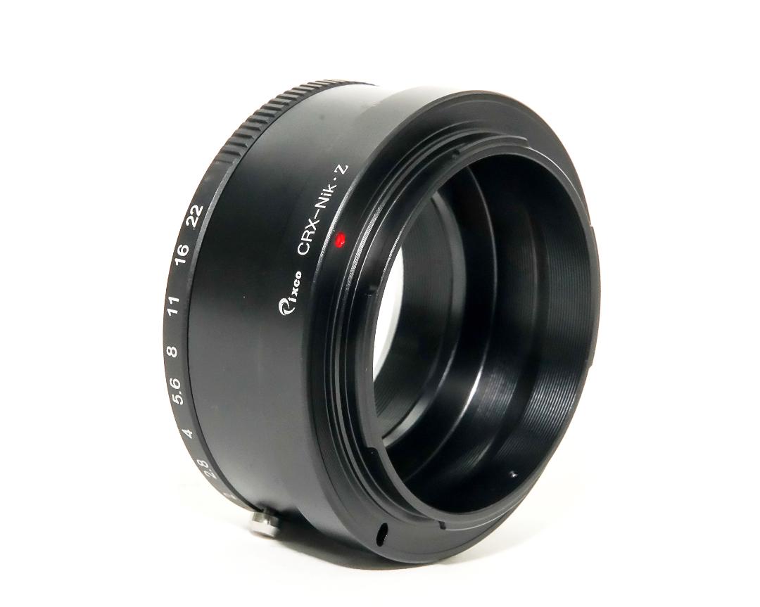 CRX-Nikon Z/ (コンタレックス のレンズを→ニコン Z マウントのカメラへ)  ∞ OK	の画像